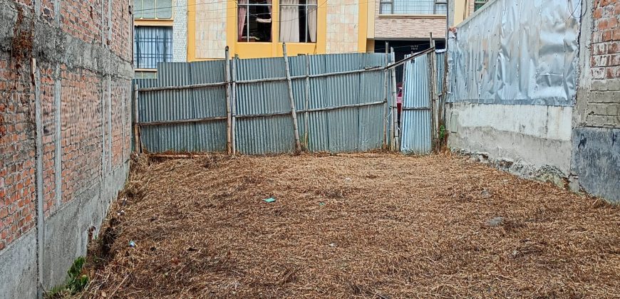 Lote en venta sector Bachué