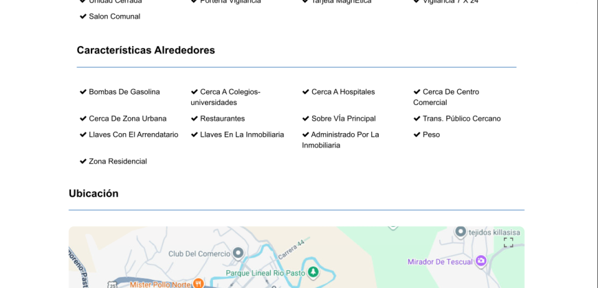 Apartamento en arriendo / venta Edf. Mayaguez
