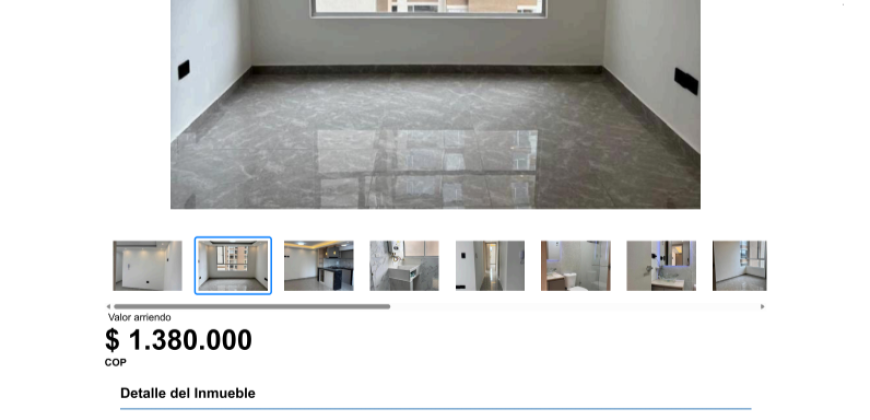 Apartamento en arriendo Edf. Bosques de la Colina