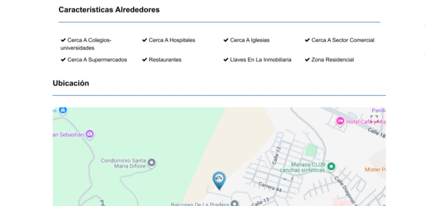 Apartamento en arriendo Edf. Bosques de la Colina