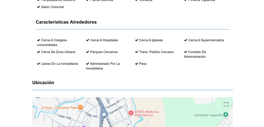 Apartamento en arriendo Edf. Cabrachi
