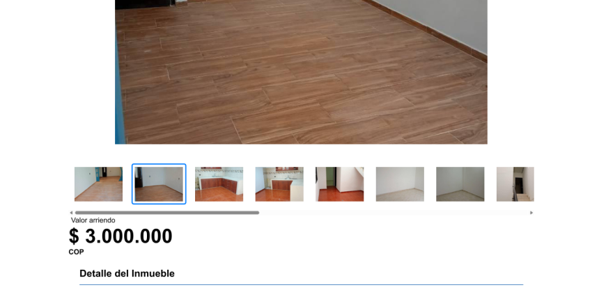 Casa en arriendo sector San Vicente