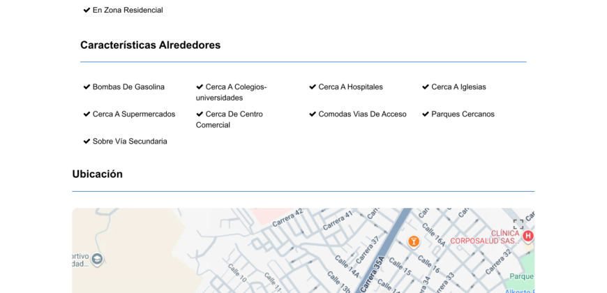 Casa en arriendo sector San Vicente