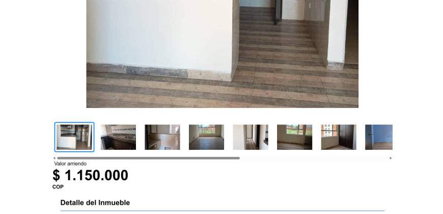 Apartamento en arriendo Mariluz I