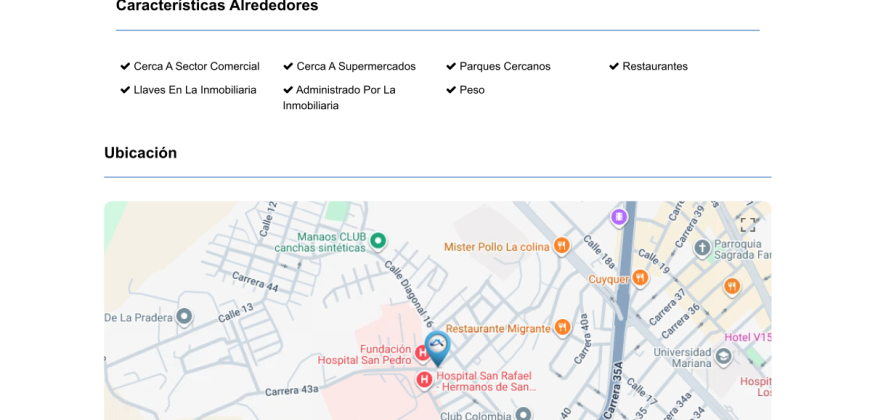 Apartamento en arriendo Mariluz I